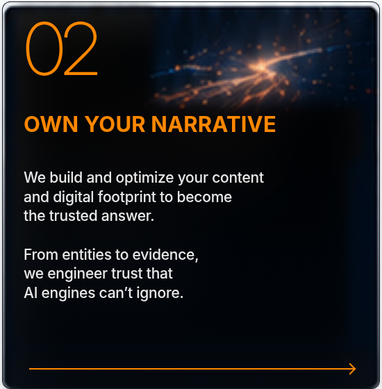 Step 2: Own your narrative